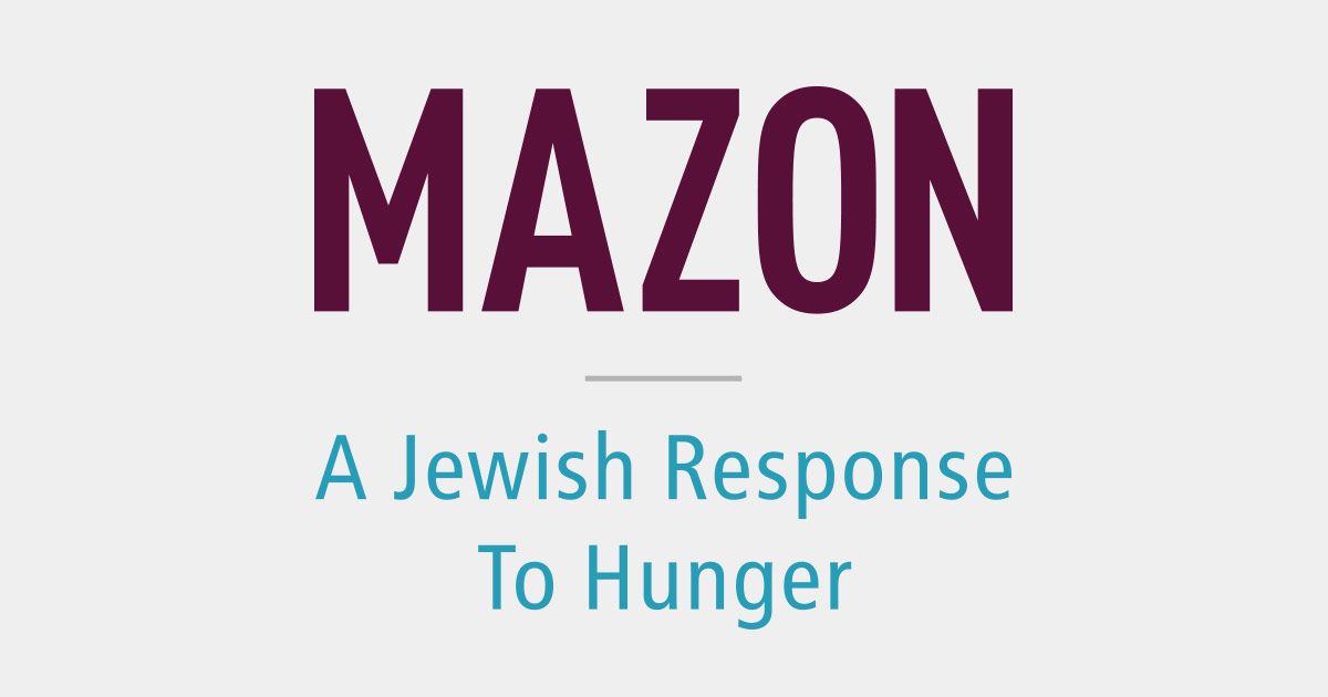 Shabbat Gathering: Mazon: Fixing hunger through policy.